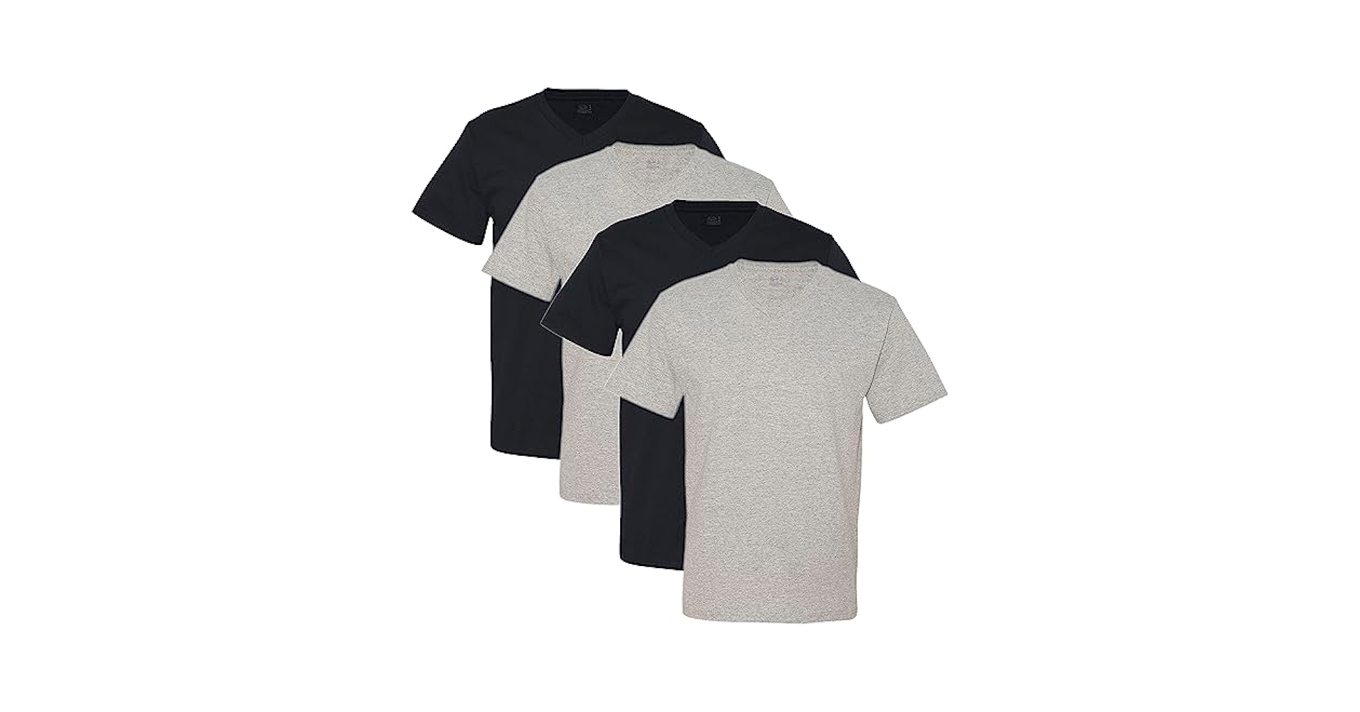 Fruit of the Loom mens V-neck T-shirt Multipack Underwear