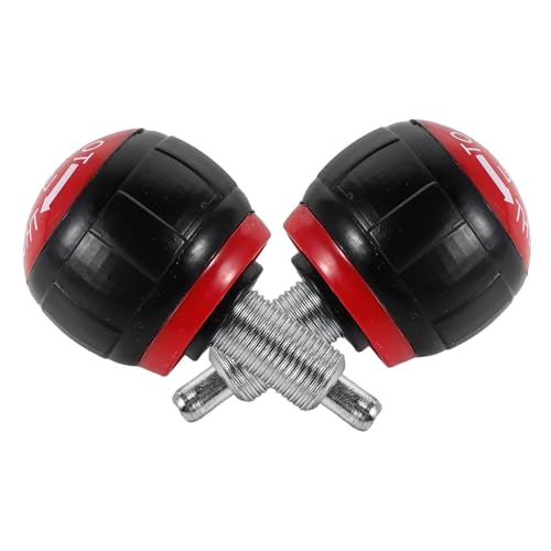 NIYANGLE Pasadores de Máquina de Ejercicios de Hierro Mango Redondo Tipo Bola, 2 Piezas para Mantenimiento y Repuesto de Bicicletas Estáticas y Equipos de Gimnasio
