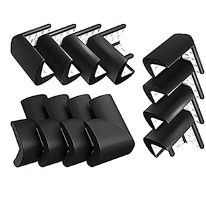 Soft Corner Guards (12-Pack) by Skyla Homes – Squishy Protectors from Sharp Furniture Edges – Multipurpose High…