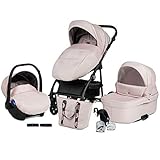 poussette combinée trio 3 en 1 neri