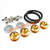 JDM Champagne Gold Quick Release Fasteners For Car Bumpers Trunk Fender Hatch Lids Kit from JDMBESTBOY