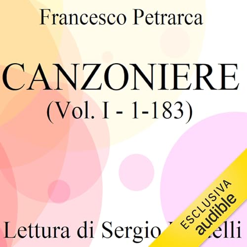 Page de couverture de Canzoniere vol. I