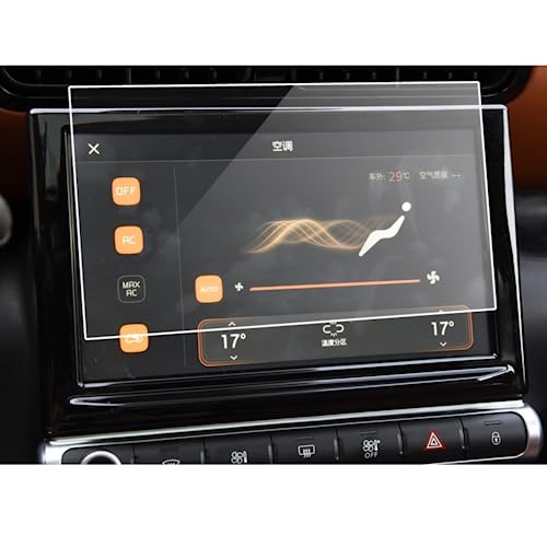 Écran GPS rayé ? Protecteur d'écran de voiture en verre trempé pour Citroen C4 HD