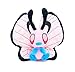 HYSLYQ Juguetes De Peluche Butterfree Butterfly Vivillon Muñeco De Peluche Suave para Regalo De Niños Lindo Juego De Anime Japonés Juguetes Kawaii 30 * 38Cm