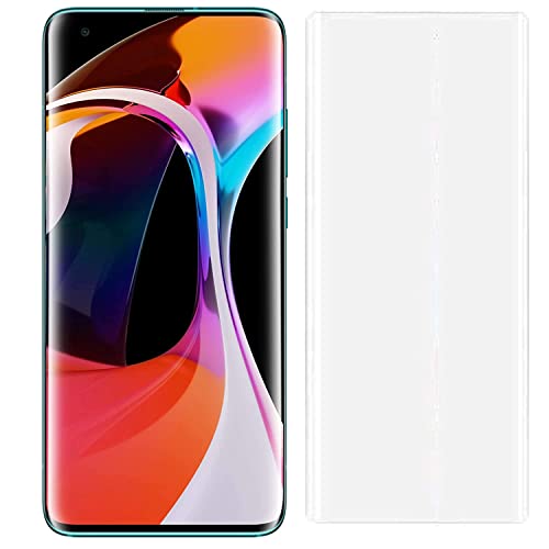 Image of OCTRIX Tempered Glass Design for Oppo Reno 5 Pro 5G Advanced Border Less Full Edge to Edge 3D Curved UV Screen Protector and Easy Installation Kit (Pack of 1)- By Blackwik