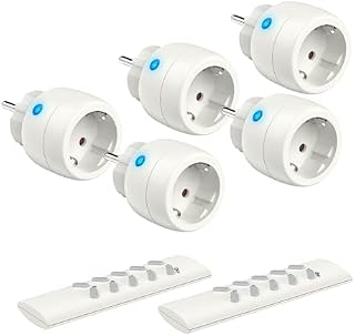 Funksteckdosen mit Fernbedienung,TÜV-zertifiziert, 2300W, Reichweite 30m