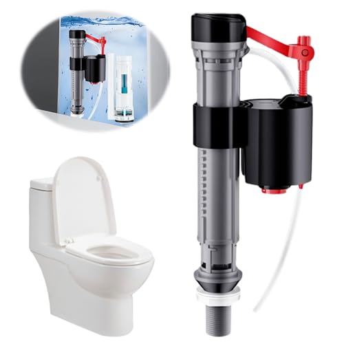 Válvula descarga inodoro con control de agua y altura regulable para optimizar el rendimiento 3