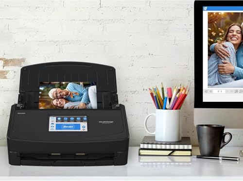 ScanSnap iX1600 Profi-Büroscanner A4 – Hochleistungs-Duplex-Dokumentenscanner mit 50-Blatt ADF, 40 ppm, Touchscreen, WLAN & Cloud-Anbindung, USB 3.2, Schwarz – Bild 6