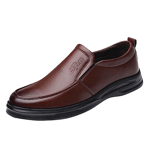 Mocasines de piel ligeros: confort plano para tus zapatos de traje