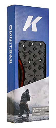 Korkers OmniTrax v3.0 Studded Kling-On, Black/Orange2