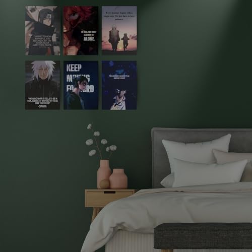 Image of Posters Inc Anime Motivational Wall Posters Moving Forward Sunset 6 A4