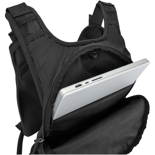 Image of Nike Commuter Elite 1 Compartment Backpack Black /Silver, 15 Litres, Black /Black /Silver, Mini, Casual