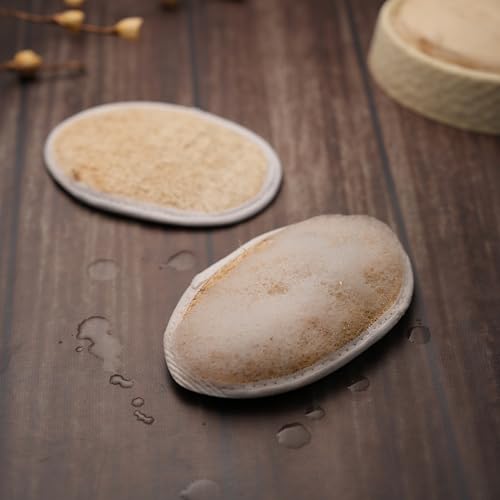 Image of Loofah Bathing Scrubber - Pack of 25 I Soft & Skin-Friendly I Gently Exfoliates for Smooth, Fresh Skin I Compact, Lightweight & Easy to Carry I Perfect for Hotels, Guests & Daily Use