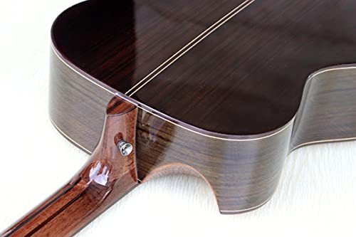 KEPOHK Guitare acoustique électrique professionnelle de haut niveau en bois de cèdre rouge solide de 40 pouces avec coin… - Les Beatles, Paul McCartney, John Lennon, RIngo Starr, George Harrison KEPOHK Guitare acoustique électrique professionnelle de haut niveau en bois de cèdre rouge solide de 40 pouces avec coin… – Image 8