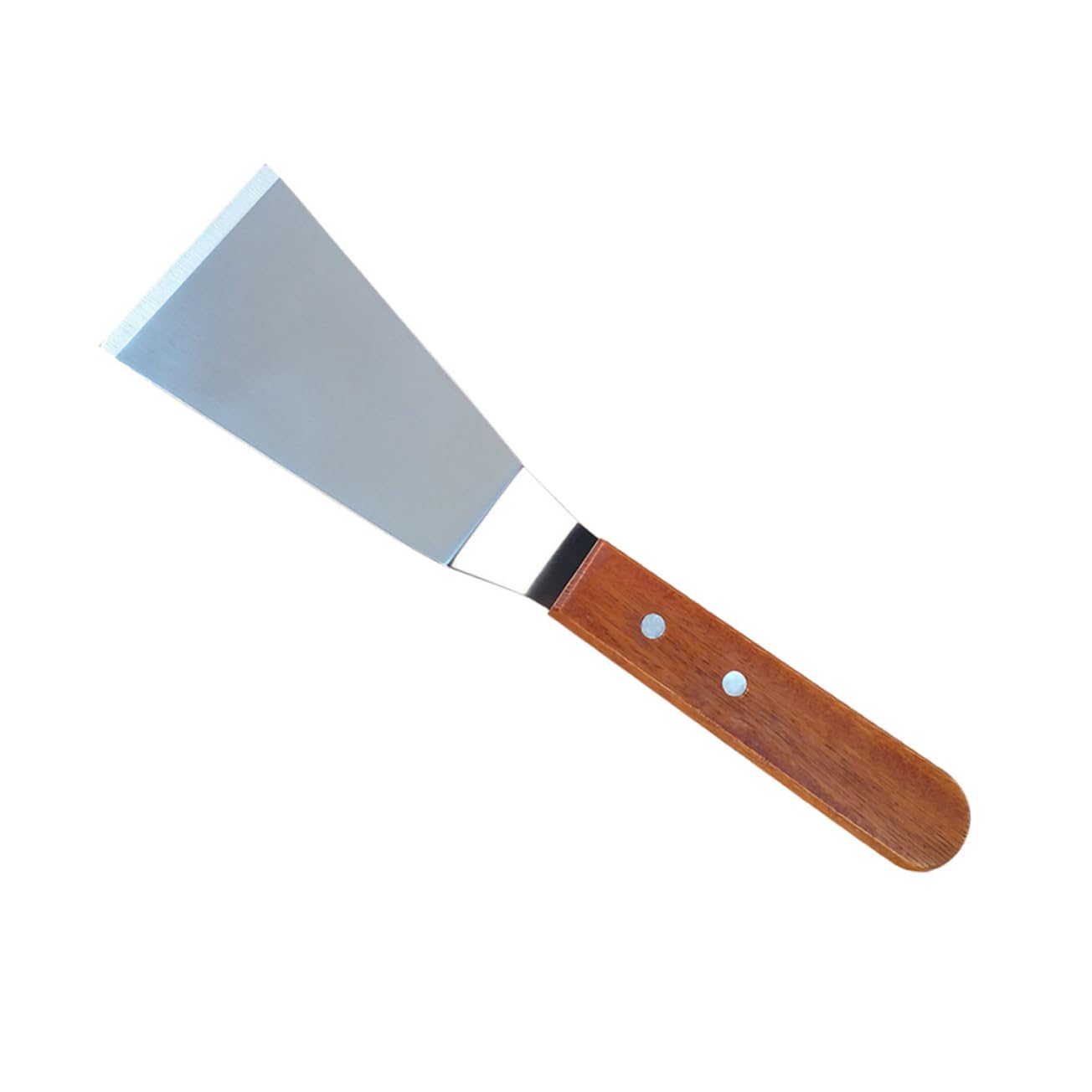 COLLBATH Fried Shovel Grilling Shovel Cooking Spatula Barbecue Spatula Tool Spatula Pastry Flat Shovel Baking Utensils Barbecue Spatula Frying Pan Pancake Spatula Steak Shovel Silver