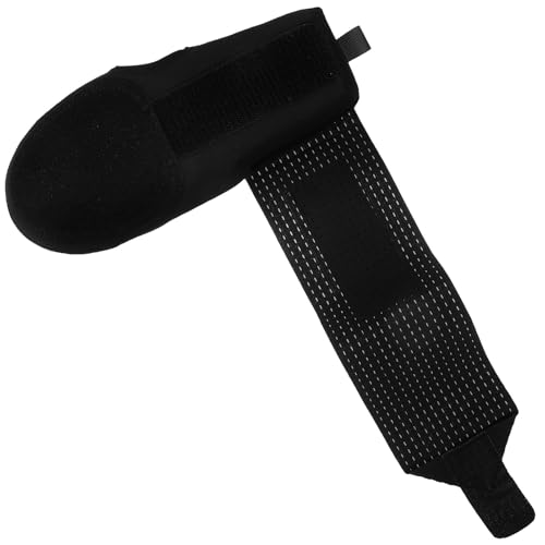 Toyvian Guante Deslizante de Béisbol para Hombre Ajuste Ajustable Acolchado de Alta Densidad Color Negro Modelo Adulto para Entrenamiento y Protección en Softball y Actividades al