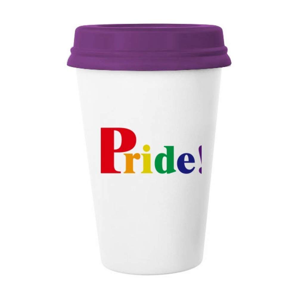 LookHUMAN Tazza Pride Arcobaleno "I'm Too Gay For This Shit": Tazza In Ceramica 425ml, Stampa Fronte/Retro, Lavabile In Lavastoviglie, Regalo LGBTQ+ Divertente