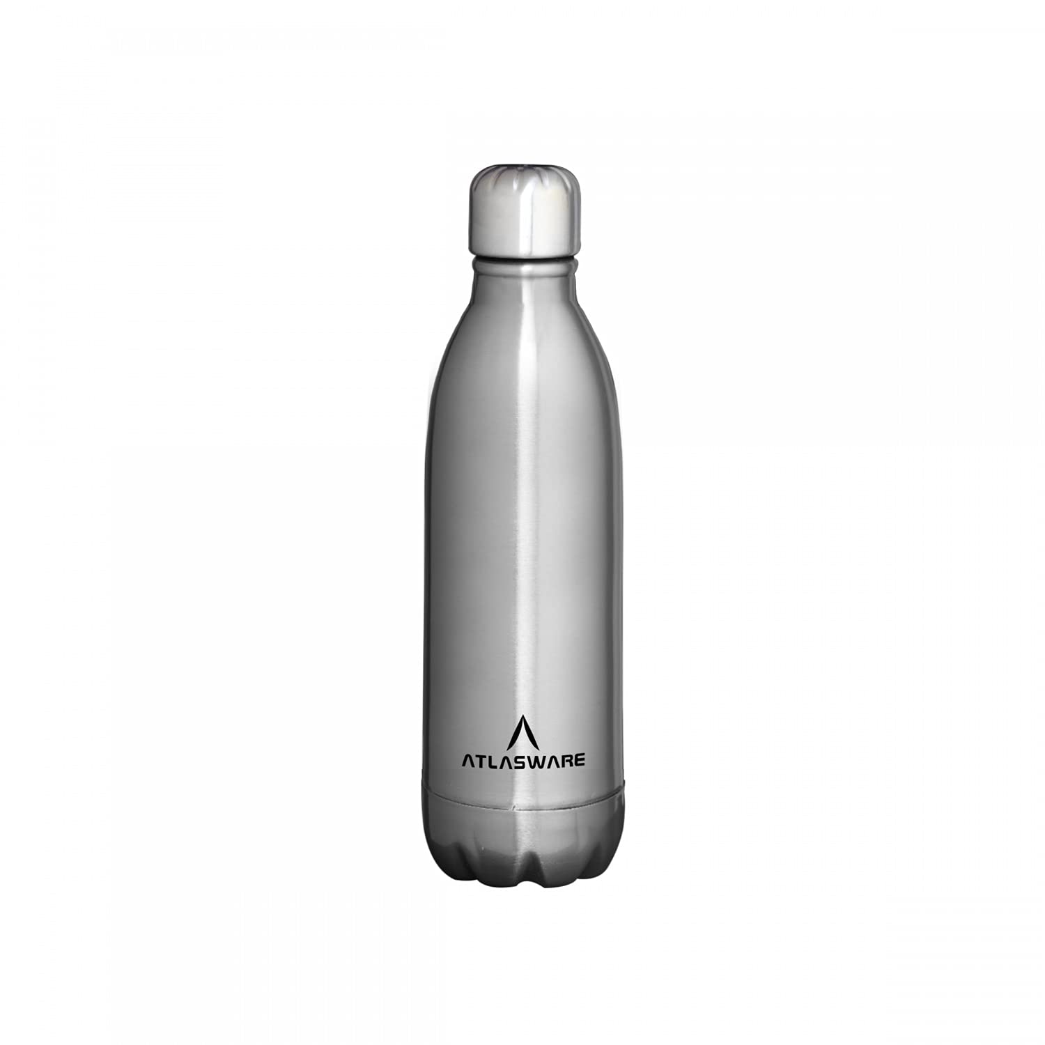 Atlasware Stainless Steel Vacuum Bottle, 350 ML - Matt Steel