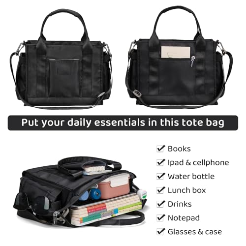 Tote Bag for Women Waterproof Shoulder Bags Stylish Handbag Purse Durable Travel Messenger for Daily Use Work Shopping4