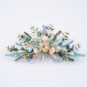 25″ Coastal Summer Swag – Handcrafted with Capiz Shells, Driftwood & Abaca Rope – Versatile Decor for Mantle, Doorway & Coastal Themed Spaces.