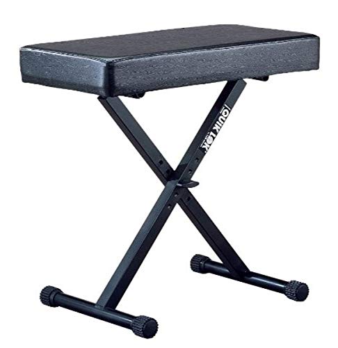 QUIK LOK - BX/14, Banc de Clavier Réglable avec Coussin Extra Épais et Structure en Acier