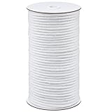 Wowangce 5/32' Firm Synthetic Upholstery Welt Cord Braided Cording for Sewing Synthetic Cord for Upholstery Pillows Welting Applications(100 Yard)