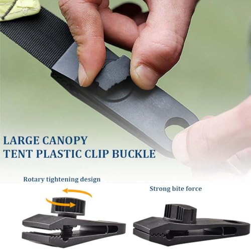 EIHI 8 Pezzi Clip per Telo Ombreggiante, Accessori...