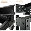 Tecmojo 42U Open Frame Server Rack,4-Post Adjustable Depth Rolling Network Rack for Computer/Data/AV/IT/Servers,Mobile Type