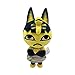 wyxin Animal Crossing Ankha Peluche Poupée 20 Cm, Animal Crossing Ankha Peluche Poupée Doux Jouets en Peluche pour Enfants Enfants Cadeaux