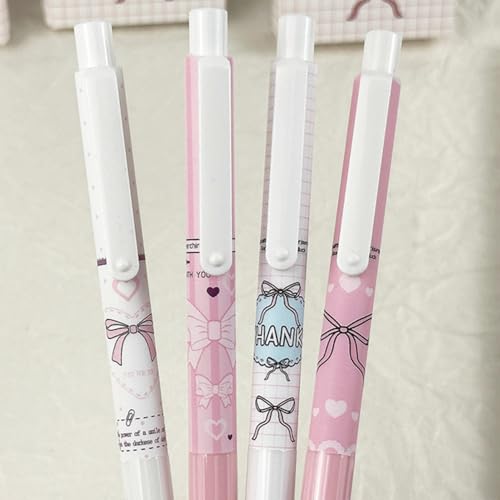Pack 4 bolígrafos retráctiles con tinta negra 0.5 mm miniatura 3