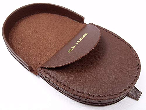 Leather Emporium Men's Leather Coin Tray Purse Wallet One Size Tan2