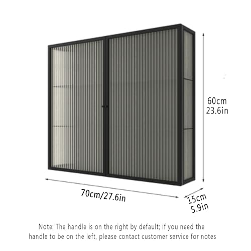 Botiquín de pared con puerta, 3 estantes ajustables, solución de almacenamiento ideal para artículos esenciales y artículos de tocador, diseño que ahorra espacio