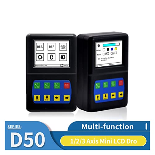 Pantalla digital multifunción mini 3 ejes para máquinas miniatura 3