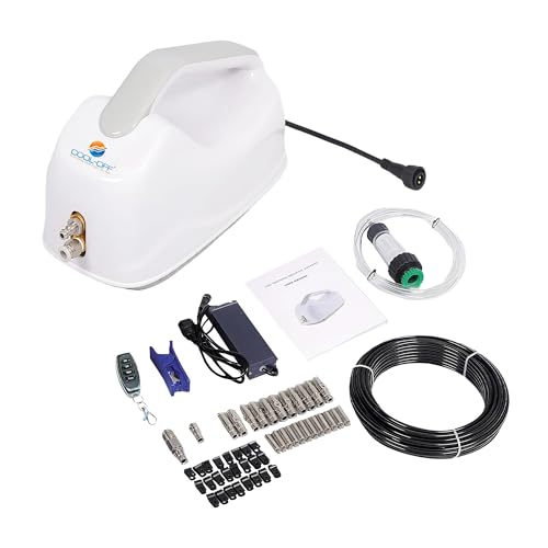 High Pressure Patio Misting System, 750 PSI Piston Pump with