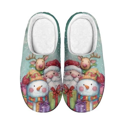 Pantoufles en mousse pour femme souffrant des pieds froids avec coupe large confortable