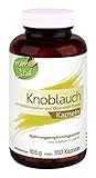 Kopp Vital Knoblauch Plus | 105 g | 180 Kapseln | Plus Weißdorn-Pulver | Olivenblatt-Extrakt | Nahrungsergänzungsmittel mit Vitamin C und B1