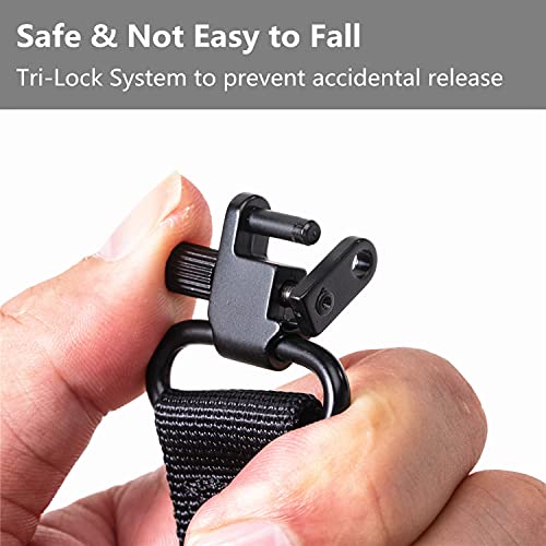 Metal Rifle Sling Swivel Mount 1.5 Inch TwoPoint Sling