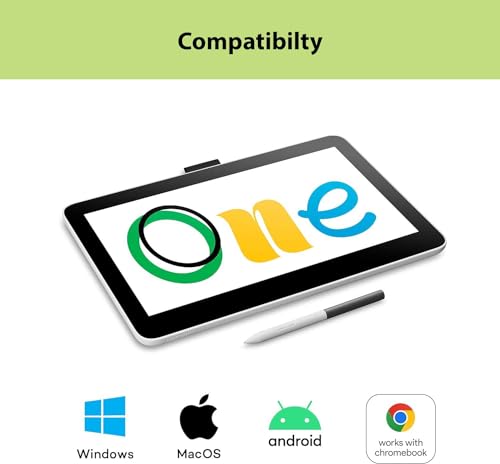 Wacom One 12 Drawing Tablet with Screen, 11.6