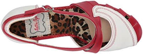 Bettie Page BP401-ANGIE Pump, red, 7 M US | Image 4