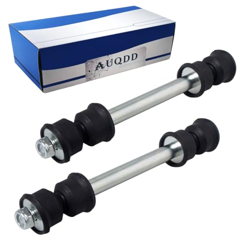 AUQDD 2Pcs K80631 Front Sway Bar Stabilizer Link Fit For 99-06 Cadi-llac Escalade /90-05 Chevy Astro,88-99 K1500,99-06 Silverado 1500,00-06 Tahoe/G-MC Yukon /03-09 Humer H2 (K700539 12546193)