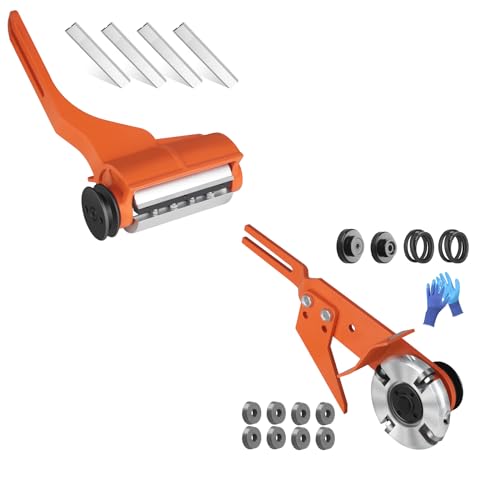 HOTYELL Chainsaw Carving Mill Attachment and Log Peeler Debarker for