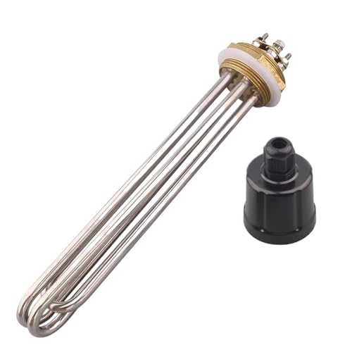 1 1.5C`˂MGg p 3KW-12KW DN40 ZЊǏdCq[^[ 380V(Gold,380V-3kw)