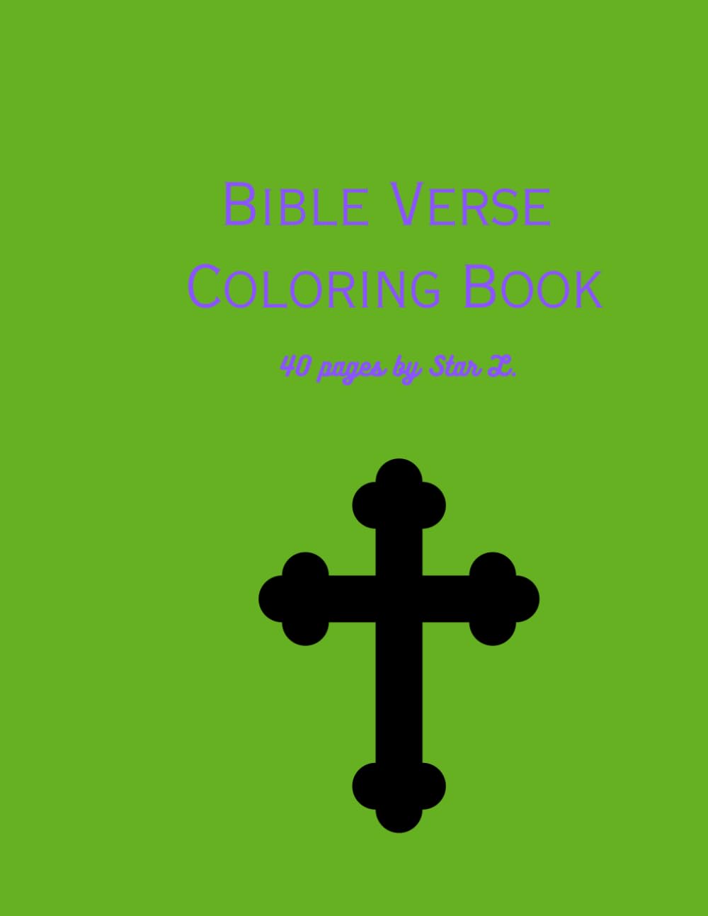 Bible Verses Coloring Book