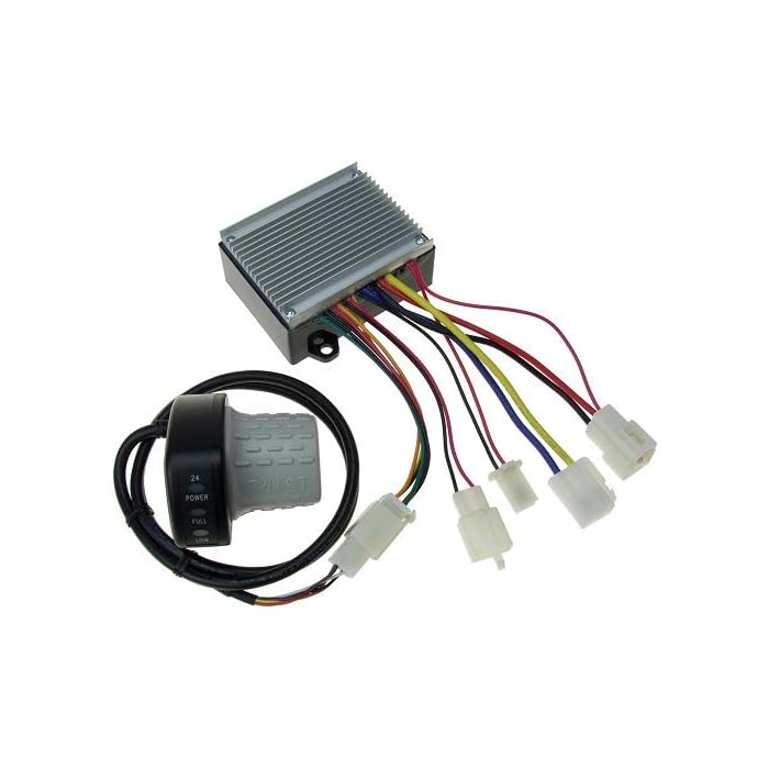 Buy Electrical Kit for Razor Dirt Quad Replacement 24V Control Module and Twist Throttle (6