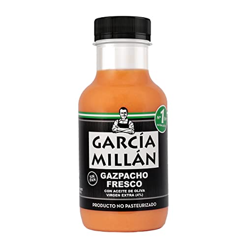 GARCIA MILLAN gazpacho fresco con aceite de oliva botella 330 ml