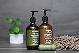 Flamingo hundeshampoo - mit Arganöl - für Hunde mit einen Dunkles Fell 500ml - Geeignet für alle Fell- und Hauttypen - Nährt und pflegt das Fell - Verstärkt die Farbe und Glanz des dunklen Fells