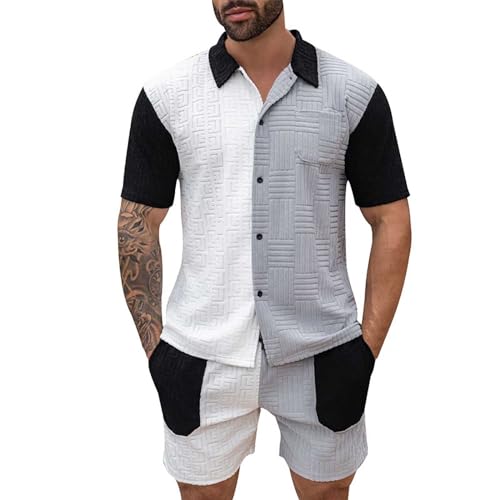 Ensemble chemise short homme en plein air pour vos terrasses d'été