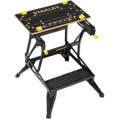 Banco de trabajo de doble altura marca STANLEY Cover