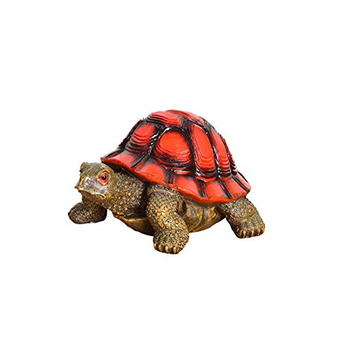 Estatua de tortuga decorativa para dar un toque natural a tu terraza