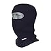 RefrigiWear 2-Layer Acrylic Knit Open-Hole Balaclava Face Mask One Size Fits All, High Visibility, Navy